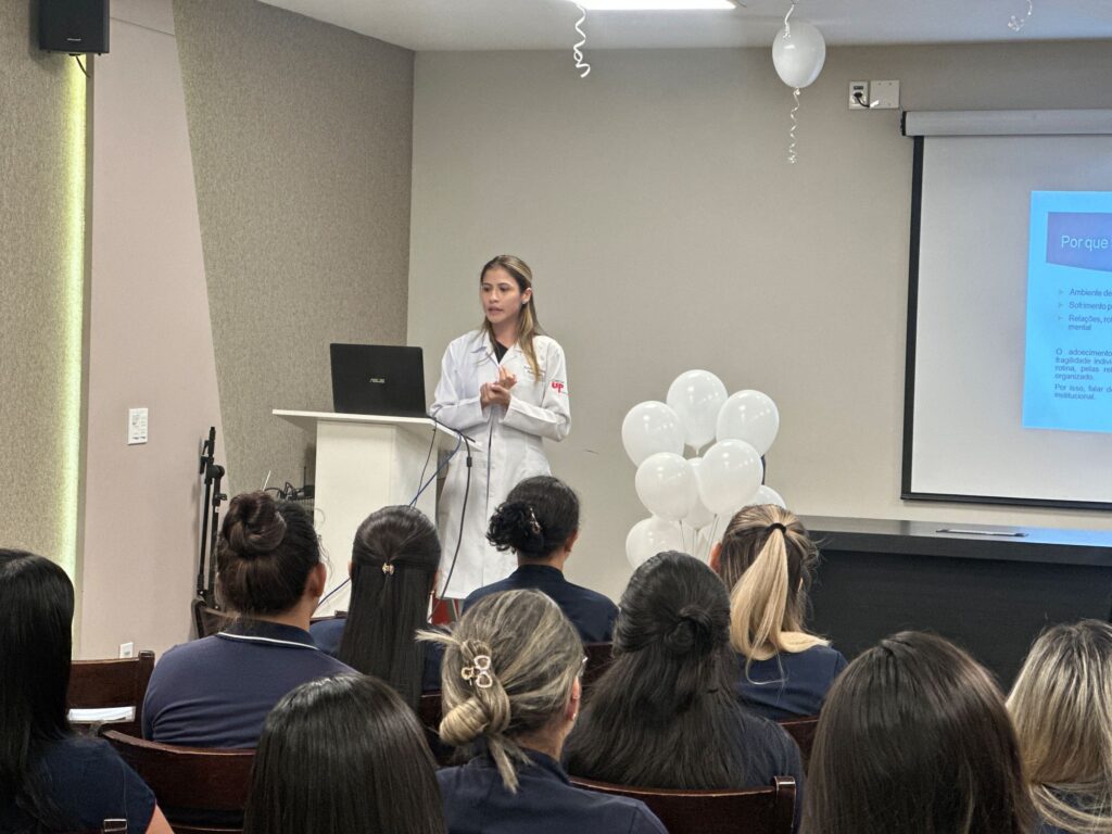 Palestra Janeiro Branco 2026. Check Up Hospital.