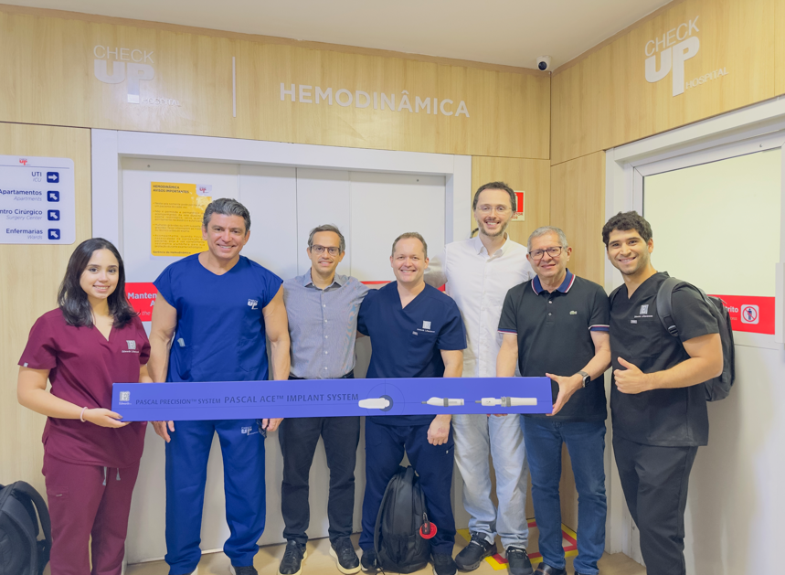 Tecnologia para procedimento de valvoplastia percutânea com tecnologia transcateter. Hemodinâmica. Check Up Hospital.