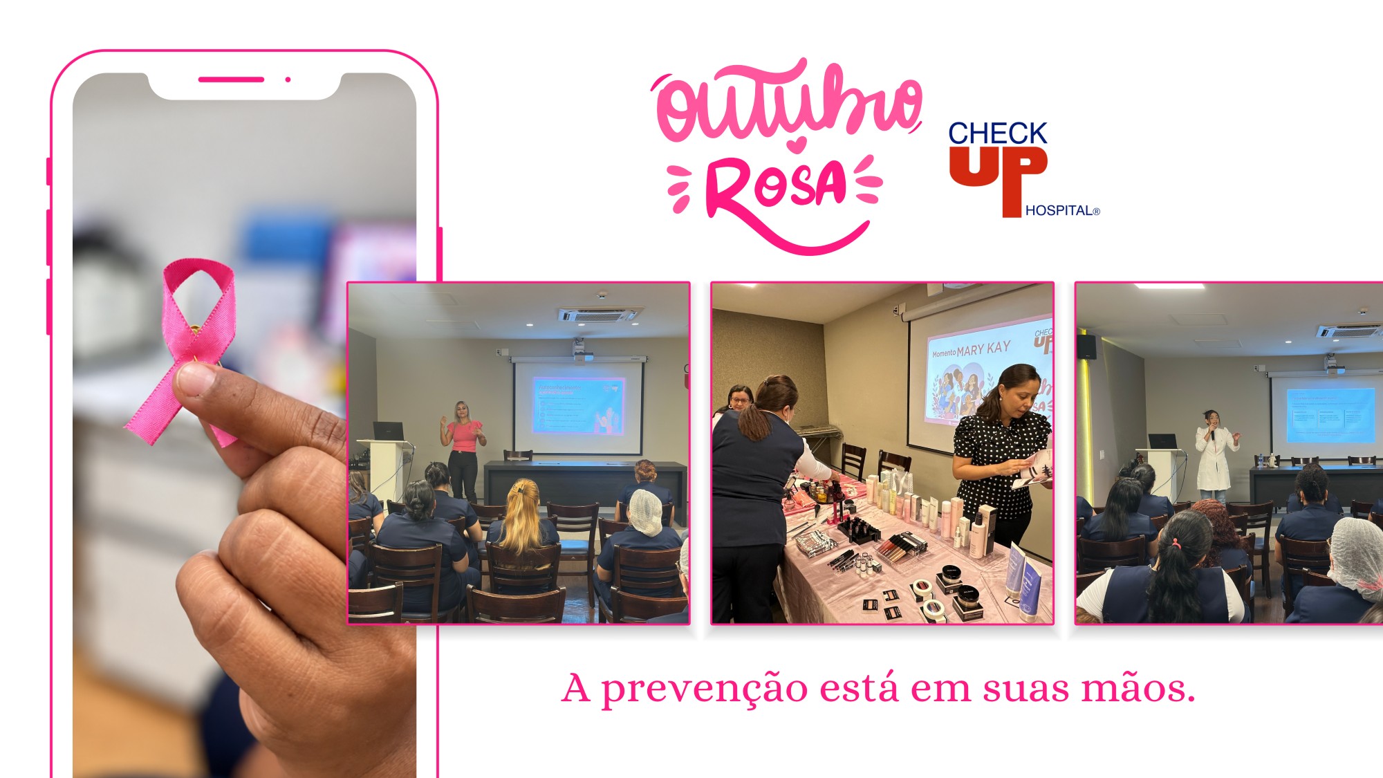 Outubro Rosa 2026. Check Up Hospital.